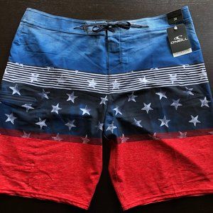NWT O'Neill Hyperfreak Stretch Board Shorts 38